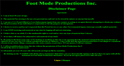 Desktop Screenshot of deadlyfeet.com